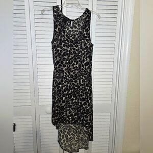 Metaphor Women's S Animal Print Hi-lo Dress